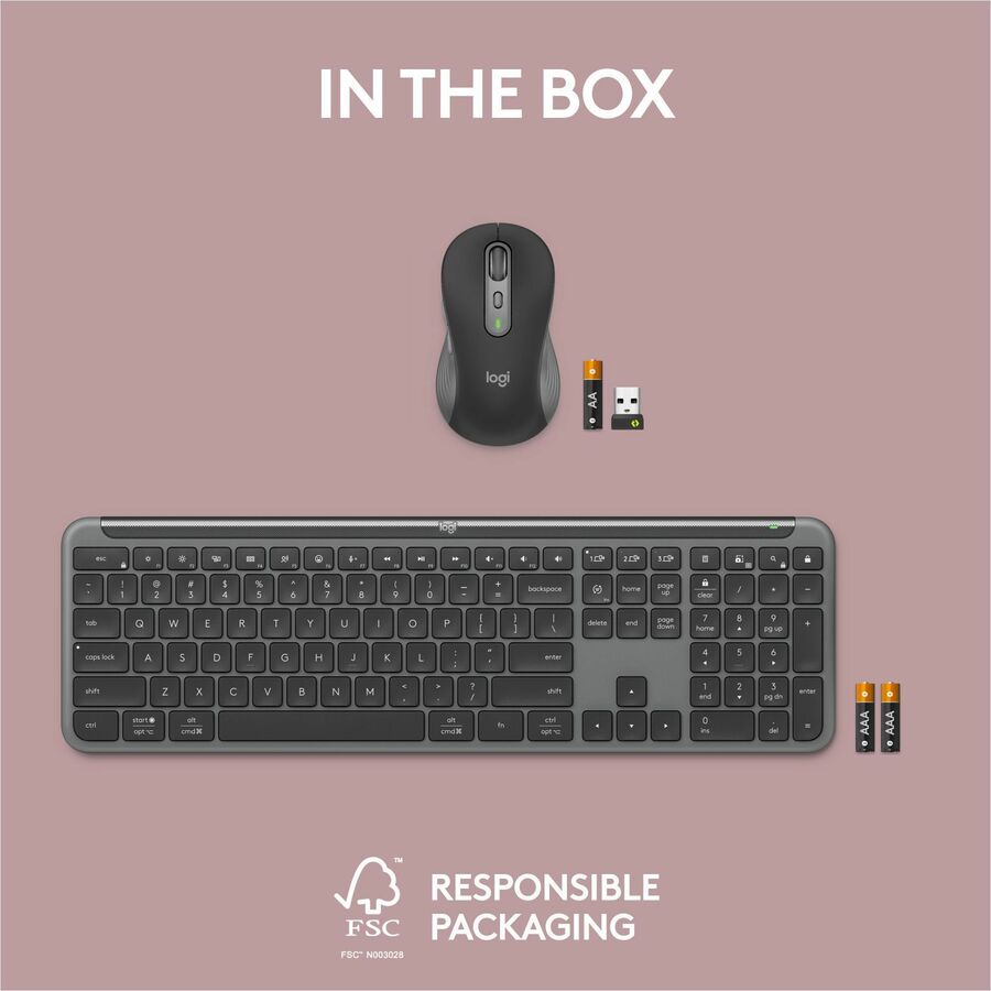 Logitech Signature Slim MK955 Keyboard & Mouse 920-012425