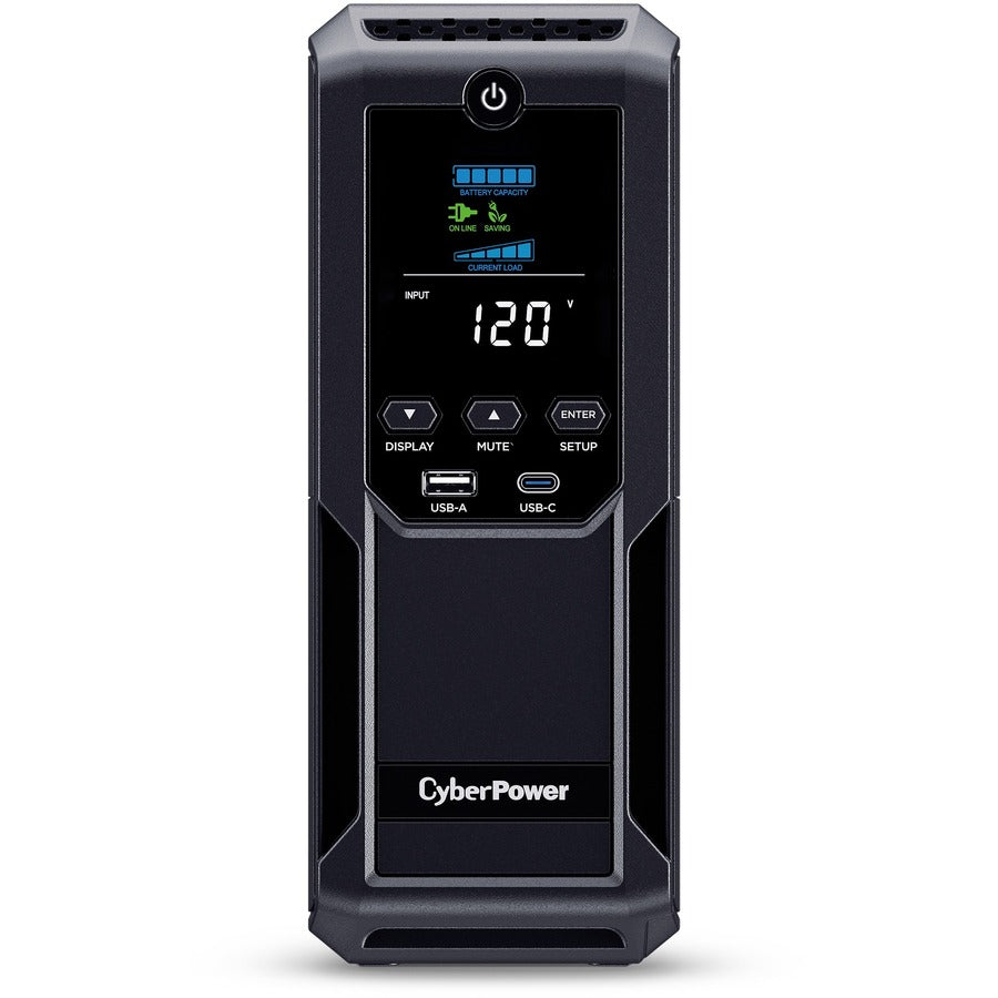 CyberPower Intelligent LCD UPS CP1500AVRLCD3 1500VA Mini-tower UPS CP1500AVRLCD3