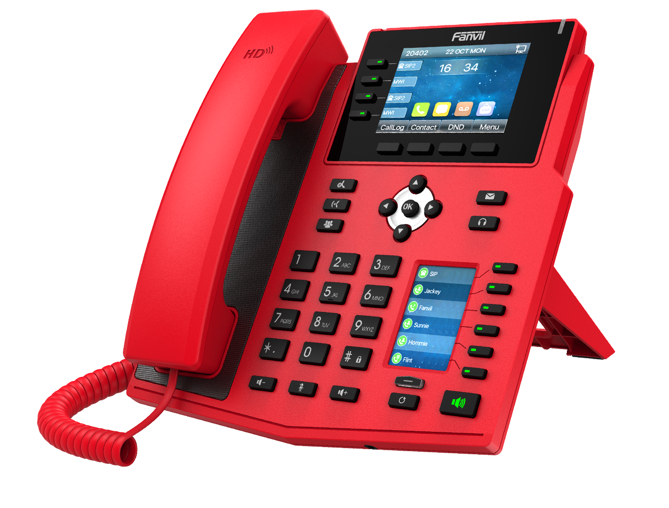 Fanvil X5U Special Red Enterprise IP Phone