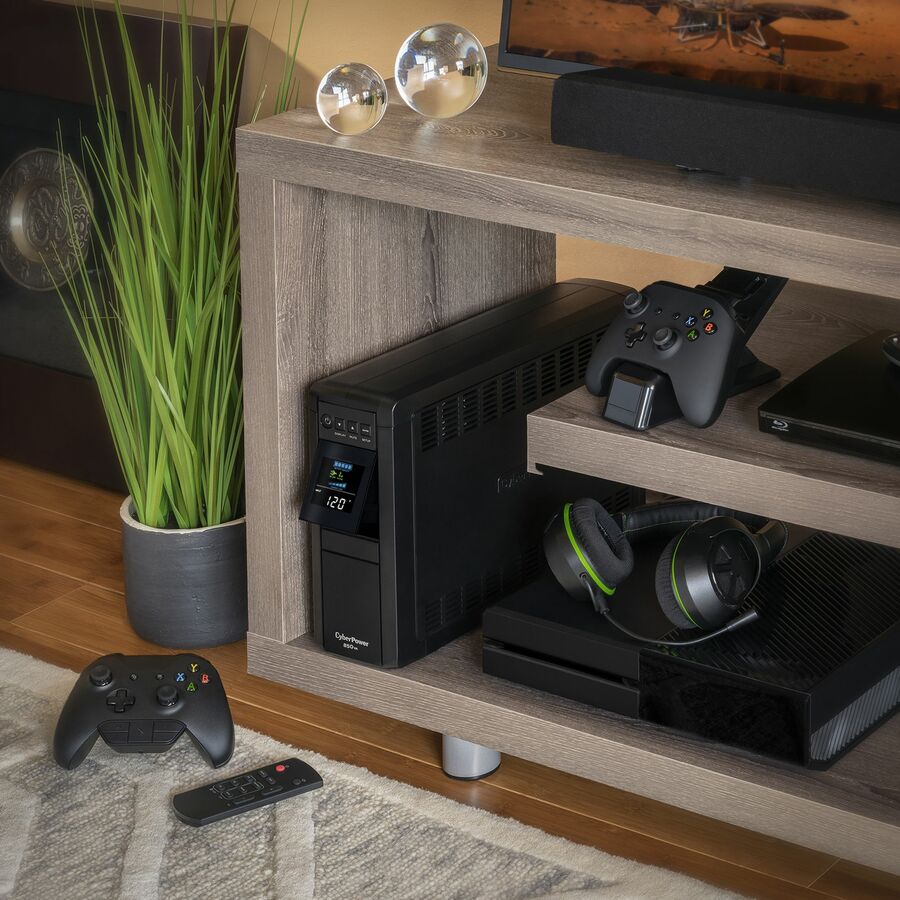 CyberPower UPS Systems CP850PFCLCD PFC Sinewave - Capacity: 850VA/510 W CP850PFCLCD