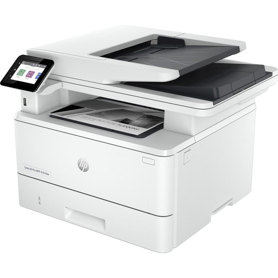 HP LaserJet Pro 4101fdw Wireless Laser Multifunction Printer - Monochrome 2Z619F#BGJ
