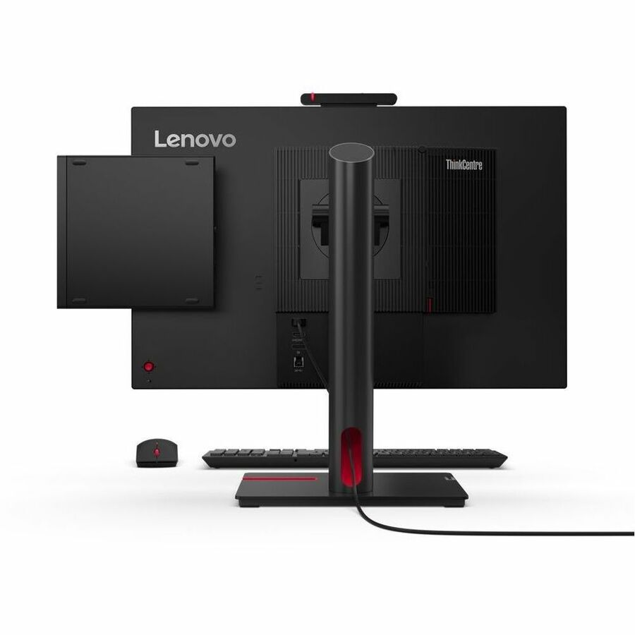 Lenovo ThinkCentre M70q Gen 5 12TD001RCA Desktop Computer - Intel Core i5 14th Gen i5-14400T - 16 GB - 512 GB SSD - Tiny - Black 12TD001RCA