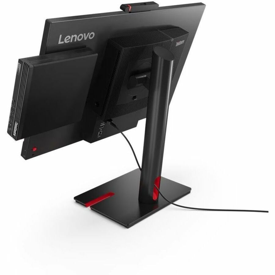 Lenovo ThinkCentre M70q Gen 5 12TD001RCA Desktop Computer - Intel Core i5 14th Gen i5-14400T - 16 GB - 512 GB SSD - Tiny - Black 12TD001RCA