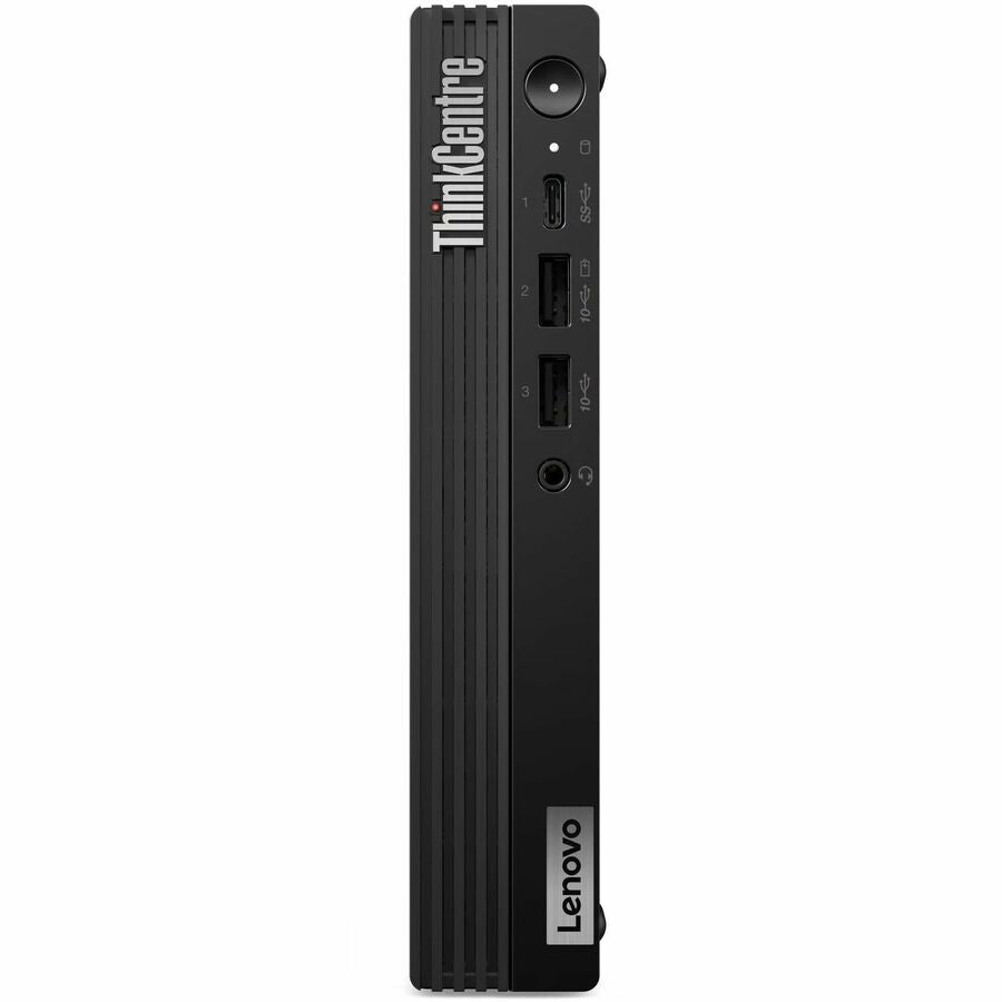 Lenovo ThinkCentre M70q Gen 5 12TD001RCA Desktop Computer - Intel Core i5 14th Gen i5-14400T - 16 GB - 512 GB SSD - Tiny - Black 12TD001RCA