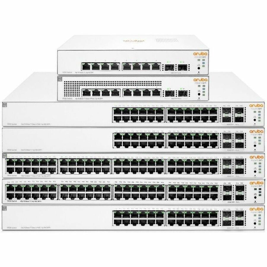 HPE Networking Instant On 1930 48G Class4 PoE 4SFP/SFP+ 370W Switch JL686B#ABA