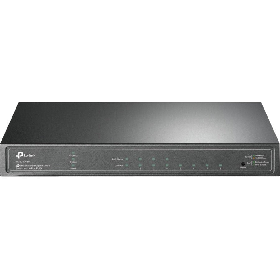 TP-Link JetStream 8 Port POE Ethernet Switch TL-SG2008P