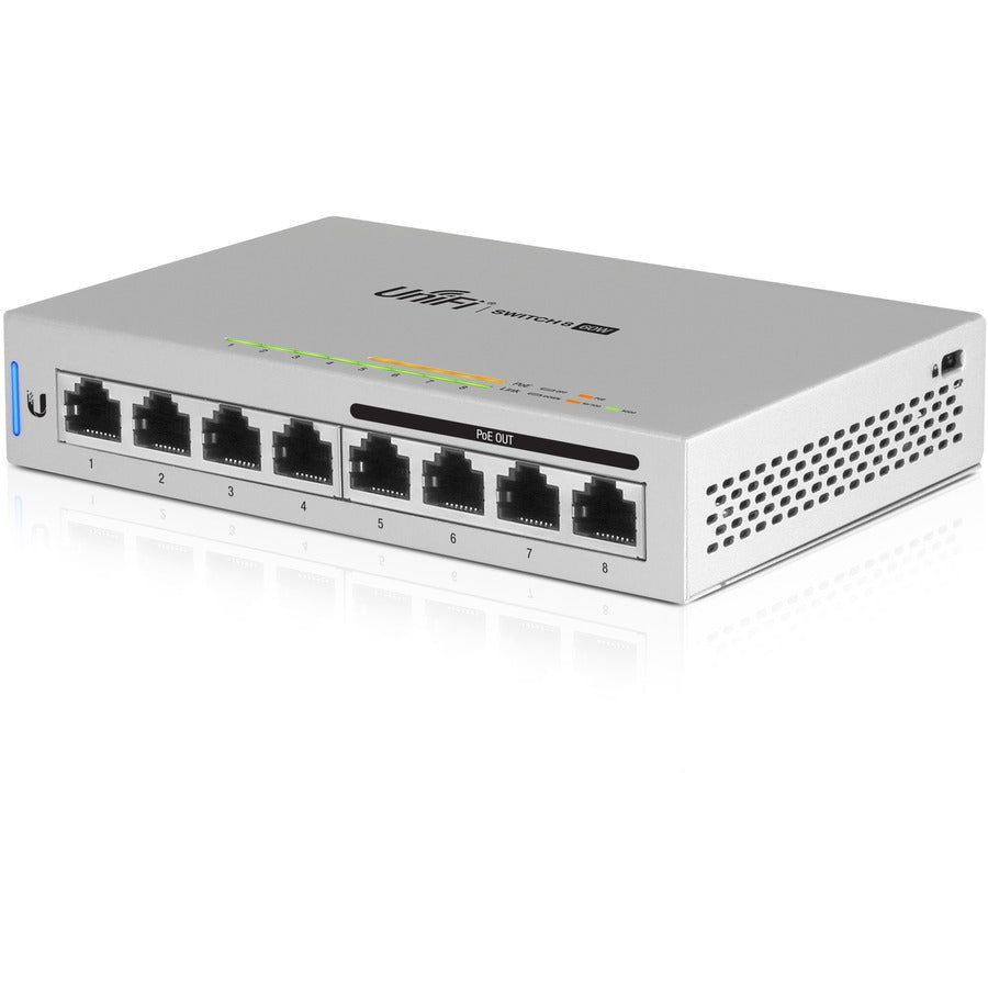Ubiquiti 8 Port (4 Port POE) Switch US-8-60W