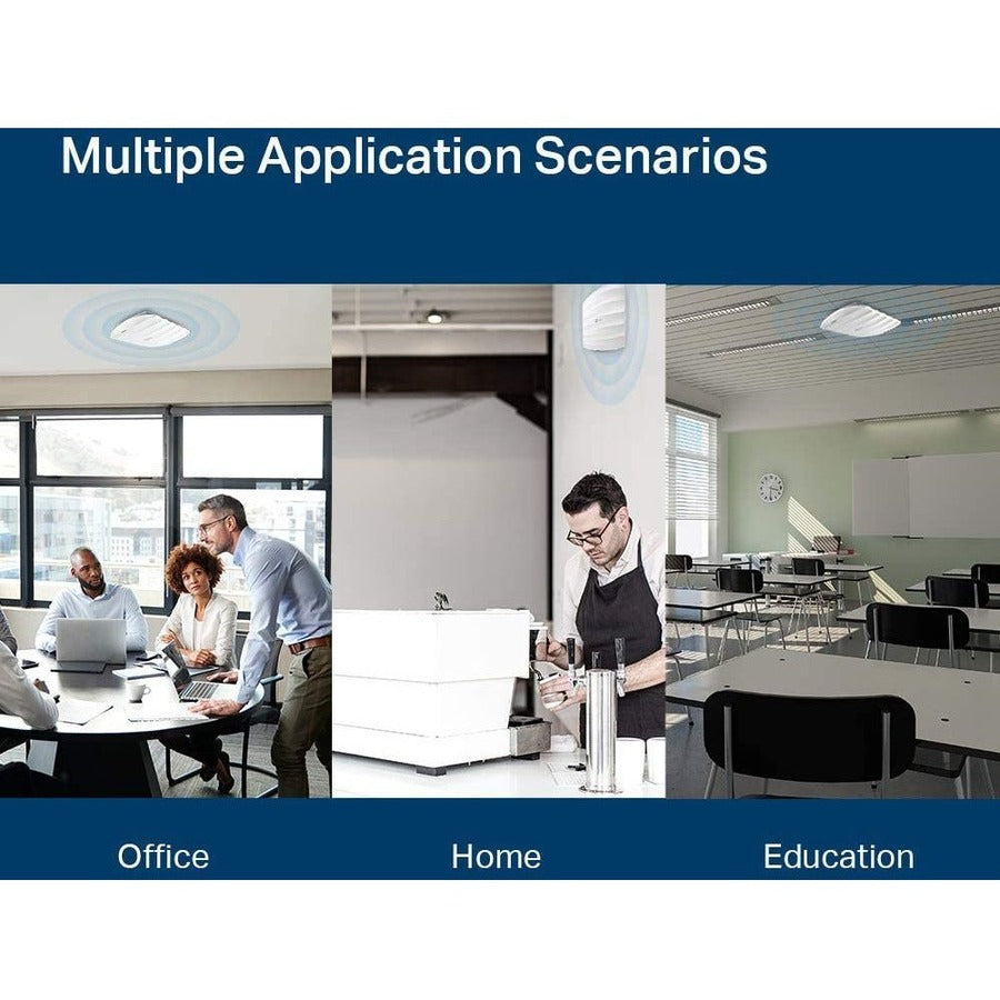TP-Link Omada EAP225 Dual Band IEEE 802.11ac 1.32 Gbit/s Wireless Access Point - Indoor EAP225