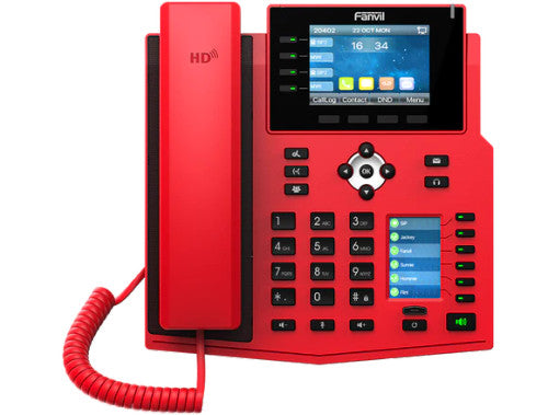 Fanvil X5U Special Red Enterprise IP Phone